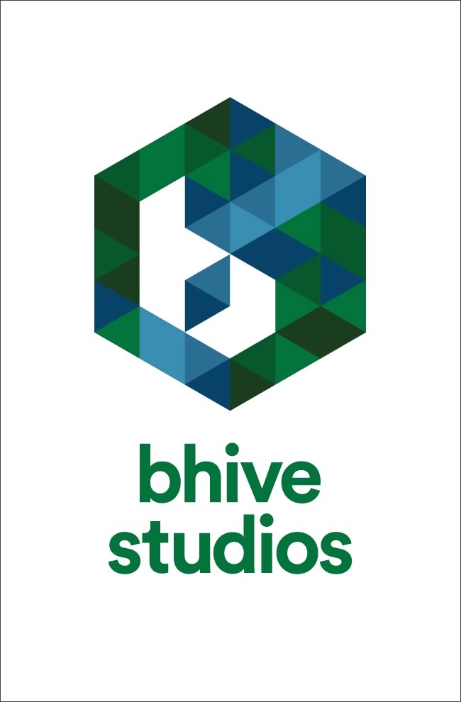 Bhive Studios business card front