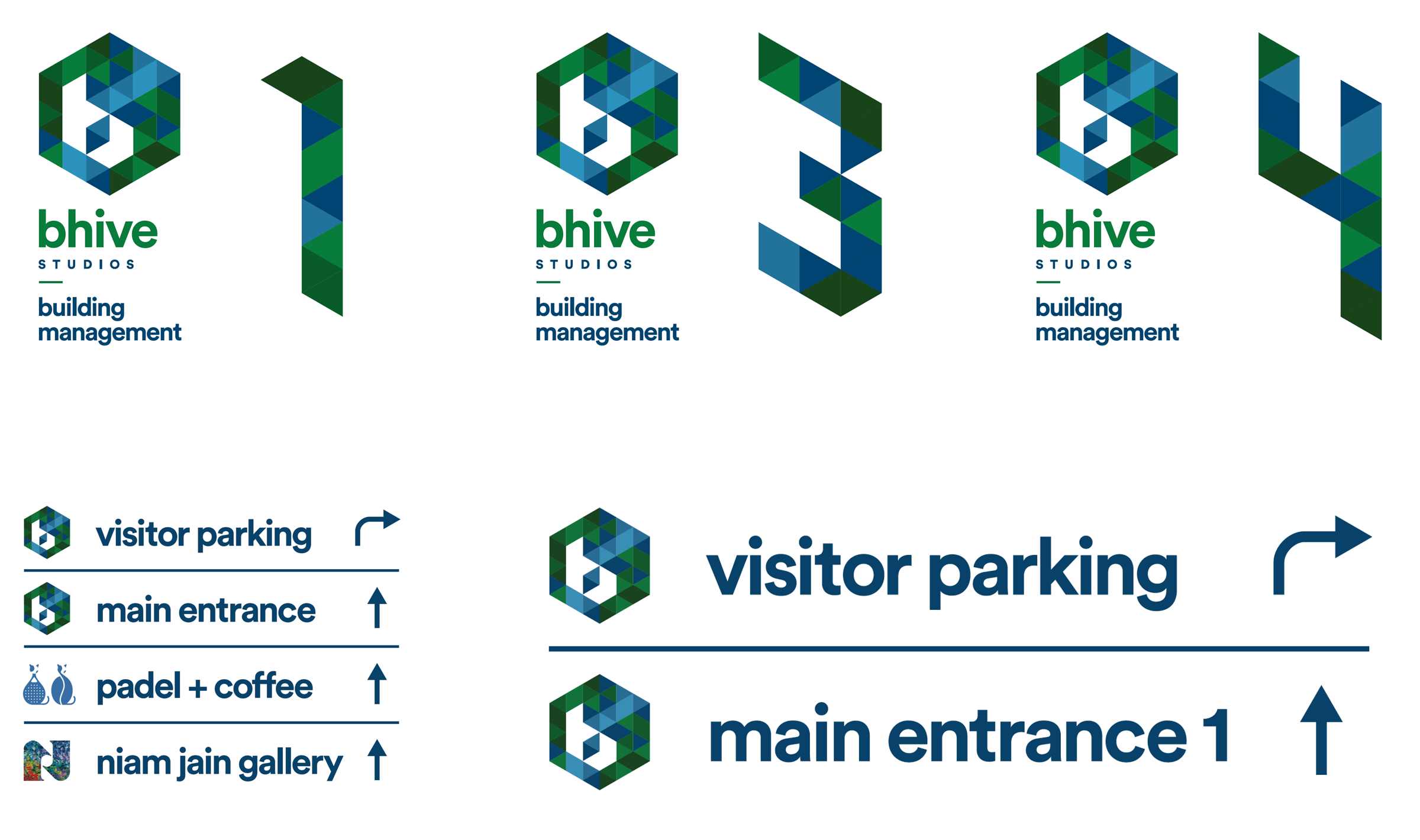 Bhive Studios signage
