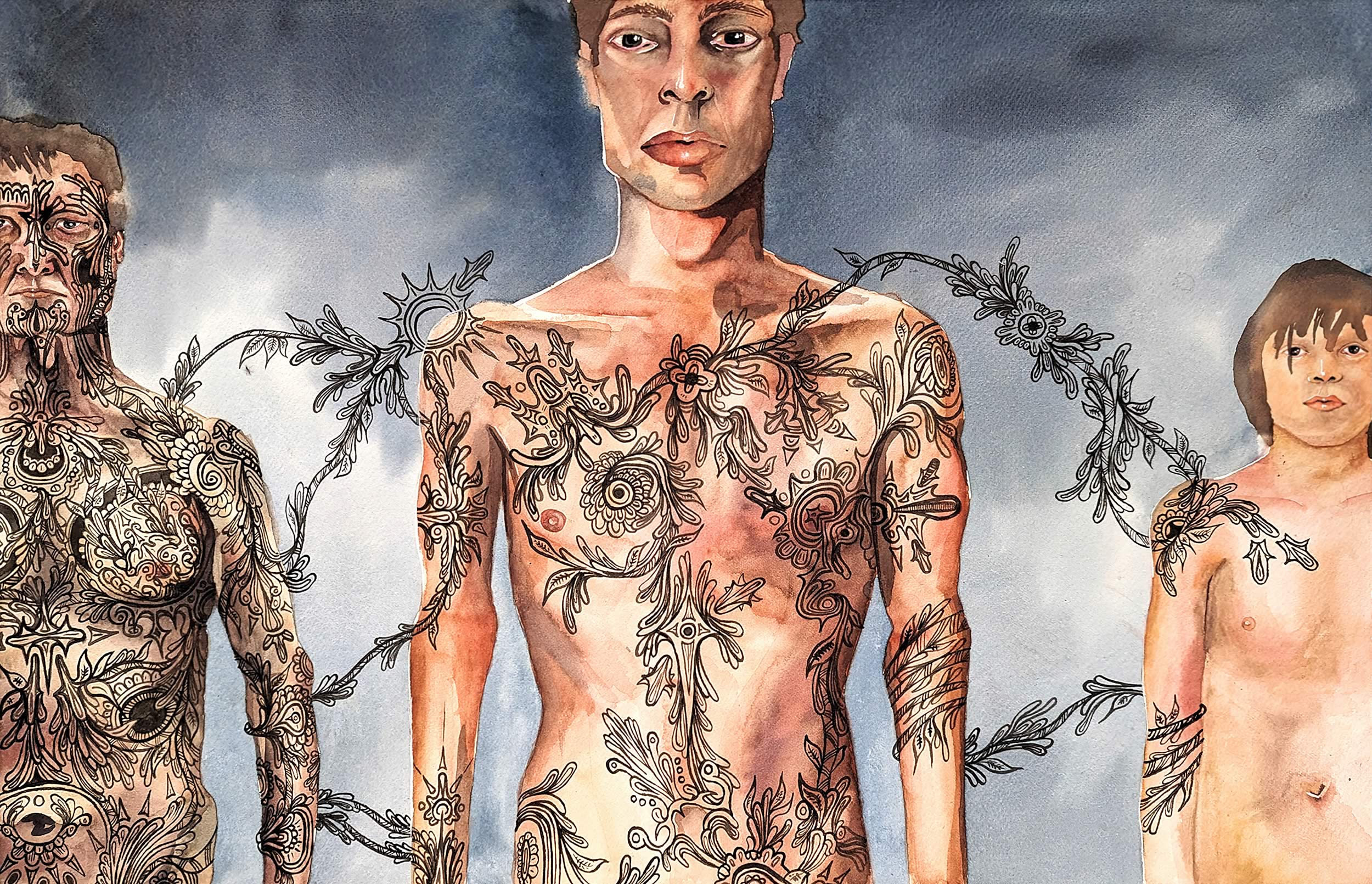 Cole Sandford's illustration of inter-generational exchange