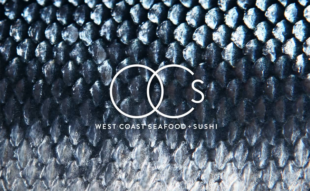Capture of the OC’s West Coast business card back (second iteration, with salmon scales background)